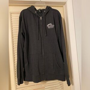NWOT men’s zip up hoodie